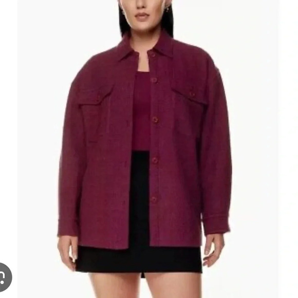 Aritzia Babaton Shacket size 2 - Picture 1 of 9